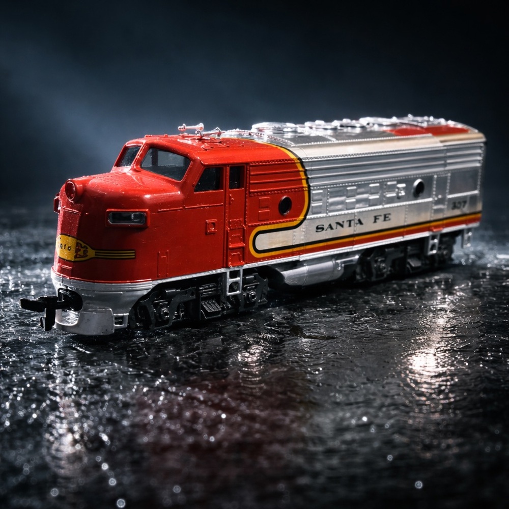 Vintage Bachmann Silver Star Train Set